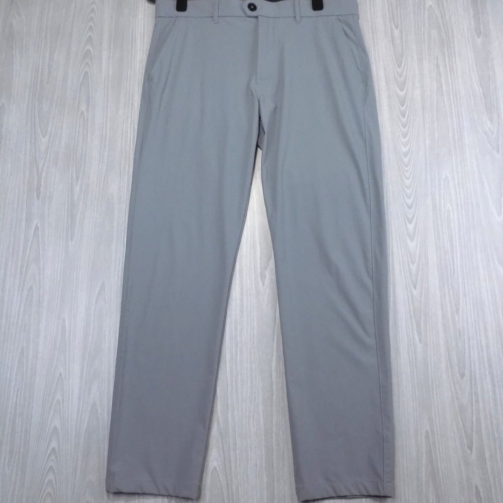 Greyson Montauk Performance Golf Pants Mens 32x32 Gray Stretch Lightweight